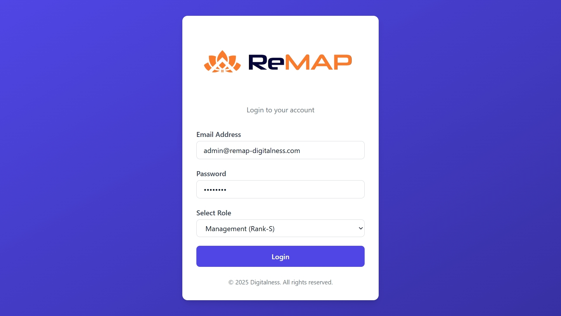ReMAP Dashboard